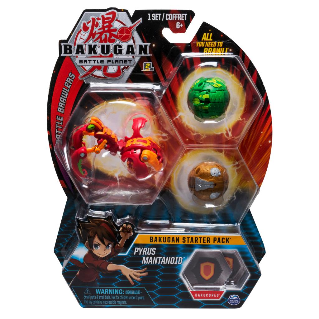 Spin master стартовый игровой набор bakugan (3 бакугана) / разноцветный  купить в Ставрополе