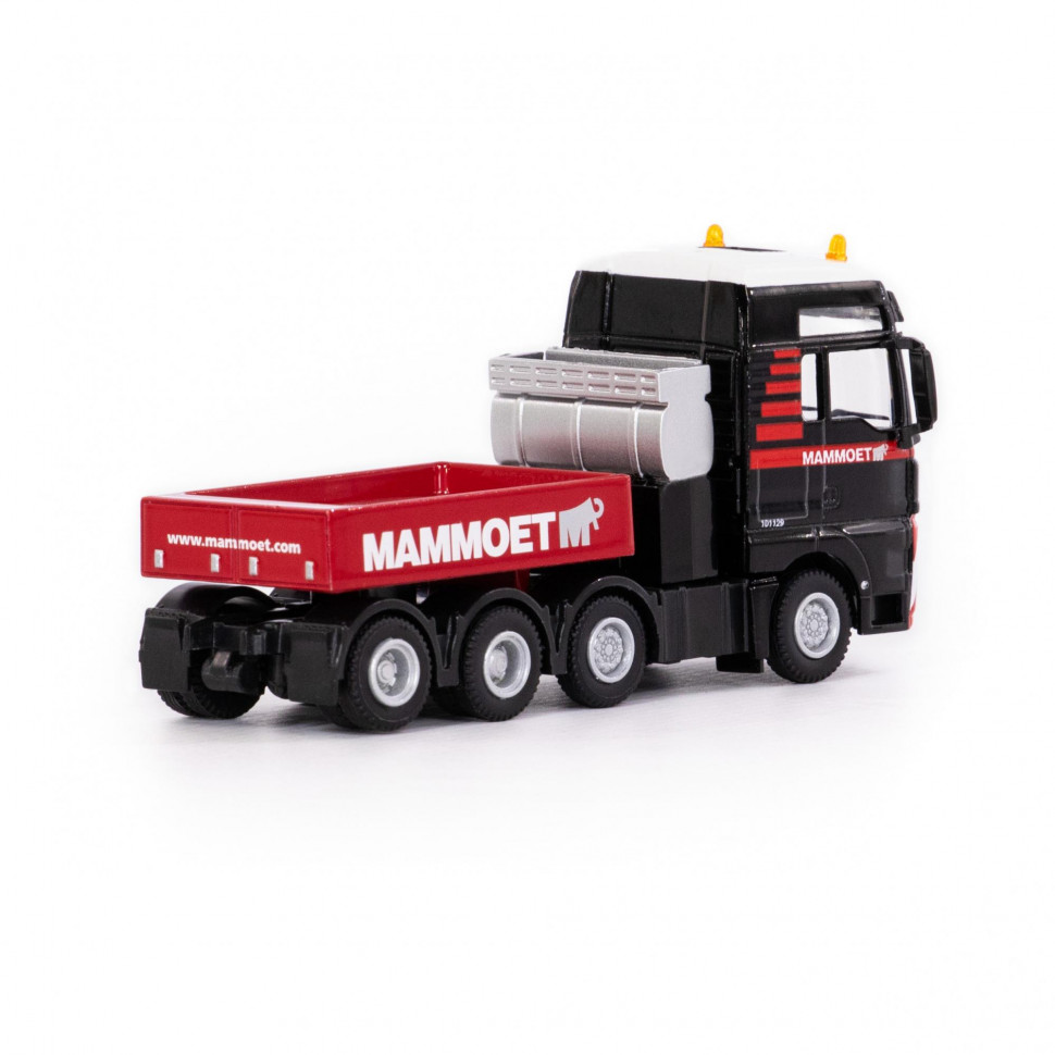 Полесье Модель инерционная Тягач Man TGX XXL 8X4 серии Mammoet toys+  Балласт купить в Ставрополе