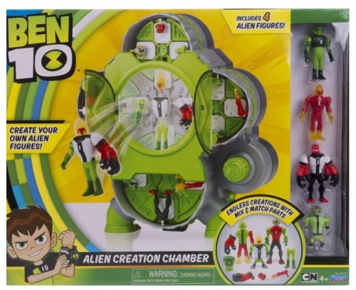 игрушка Ben 10 Игровой набор "Камера создания пришельцев" (4 фигурки)