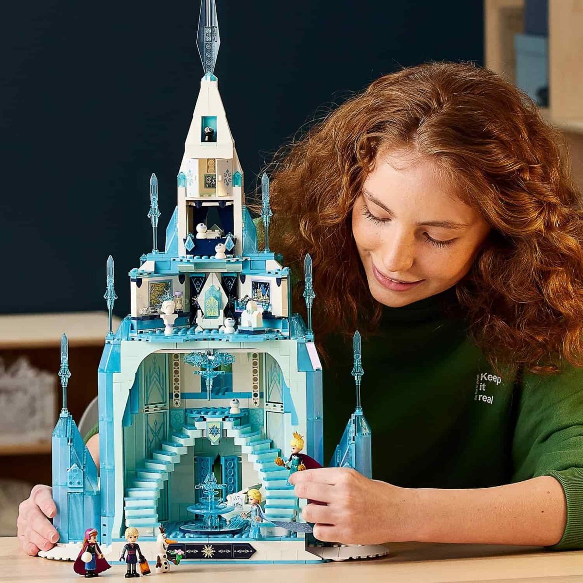 Lego Disney Princess Ледяной замок Эльзы