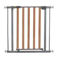 Hauck Детские ворота безопасности Wood Lock Safety Gate (для проема 75-80 см) / цвет silver