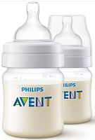 Philips Avent Набор бутылочек Anti-Colic, 125 мл, 2 штуки					