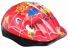 Onlitop Шлем защитный, обхват головы 52-54 см / цвет красный					
