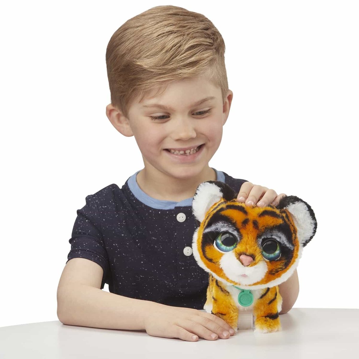 FurReal Friends Игрушка интерактивная Тигренок на поводке E5309EU4