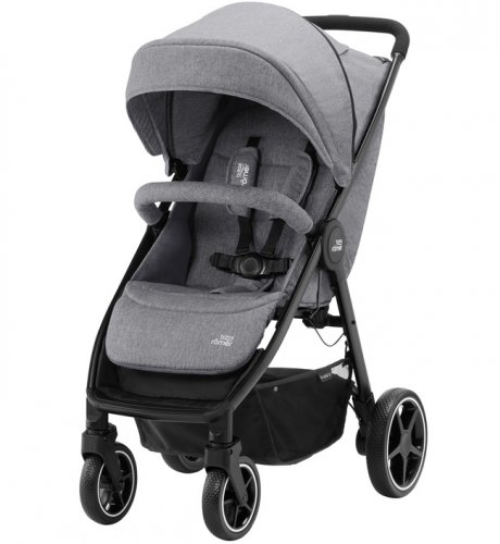 Britax Roemer Детская прогулочная коляска B-Agile M / цвет Elephant Grey