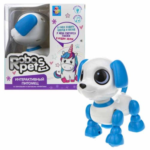 1toy Интерактивная игрушка RoboPets Щенок mini