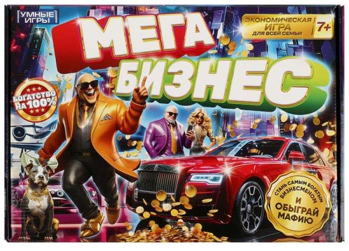 Умные игры Настольная игра «Миллионер. Мегабизнес»