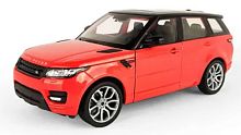 Welly Машинка Range Rover Sport / цвет оранжевый