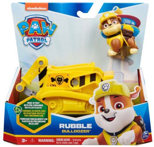 игрушка Paw Patrol Игровой набор "Машинка с фигуркой Крепыш"