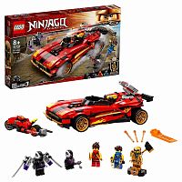 Lego Конструктор Ninjago "Ниндзя-перехватчик Х-1"					