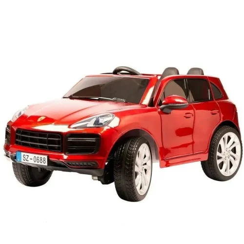 Toyland Детский электромобиль Джип Porsche Cayenne YPD 7496 / цвет Красный