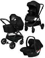 Bambini Moretti Коляска 3 в 1 Walker / цвет Black (черный)					