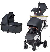 Farfello Коляска 3 в 1 Sola Trio Comfort / цвет черный оникс