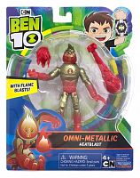 Ben 10 Фигурка Человек-огонь "Металлик" 12.5 см					