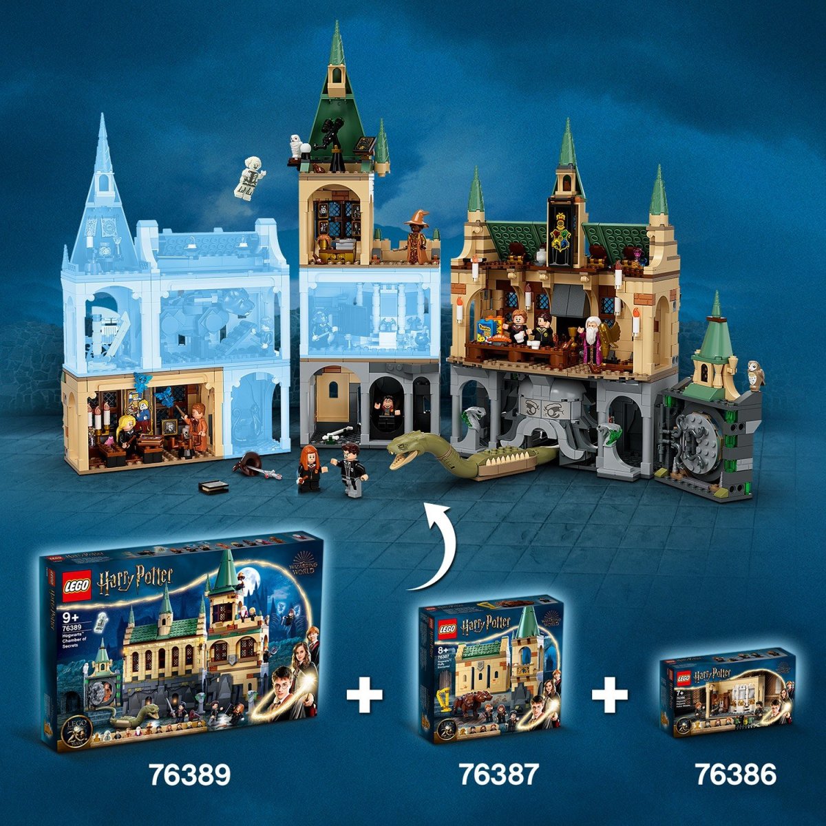 Lego Конструктор Harry Potter Хогвартс: Тайная комната / цвет коричневый,  серый купить в Ставрополе