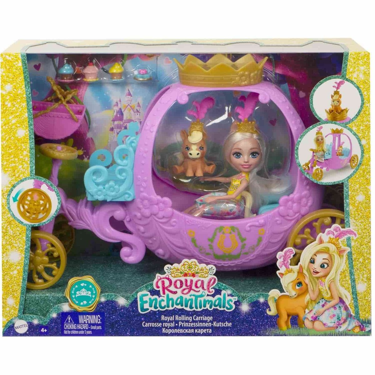 Enchantimals Набор игровой Королевская карета купить в Ставрополе