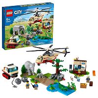 LEGO City Конструктор "Операция по спасению зверей"