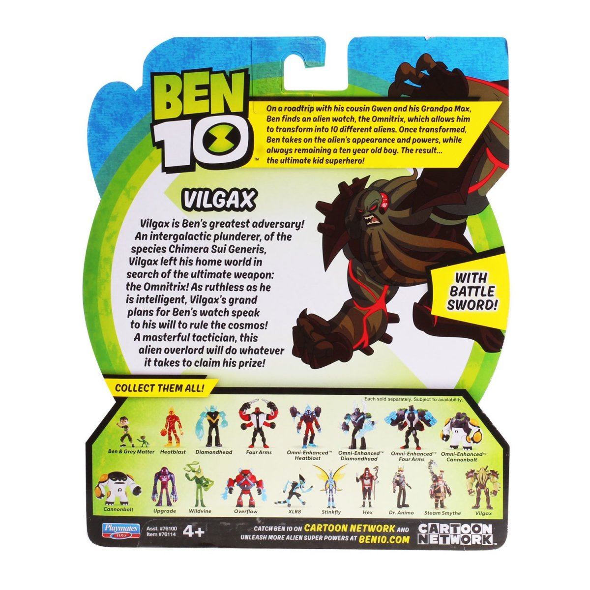 Ben 10 фигурка 12.5 см, вилгакс купить в Ставрополе